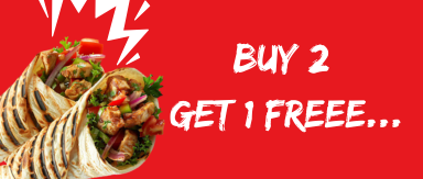 Buy 2 Get 1 Free Offer